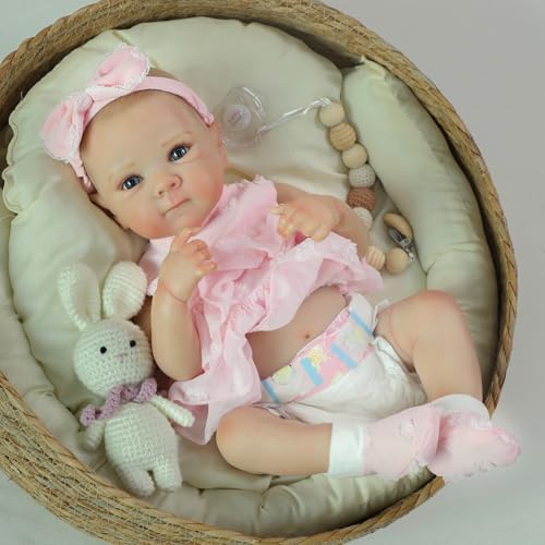 20 Inch Soft Full Vinyl Body Reborn Baby Doll T3875