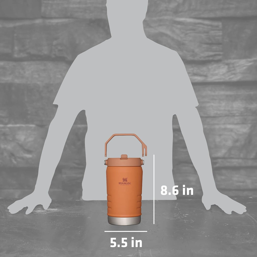 40OZ Stainless Steel Vacuum Insulated Water Jug with Straw Z4239