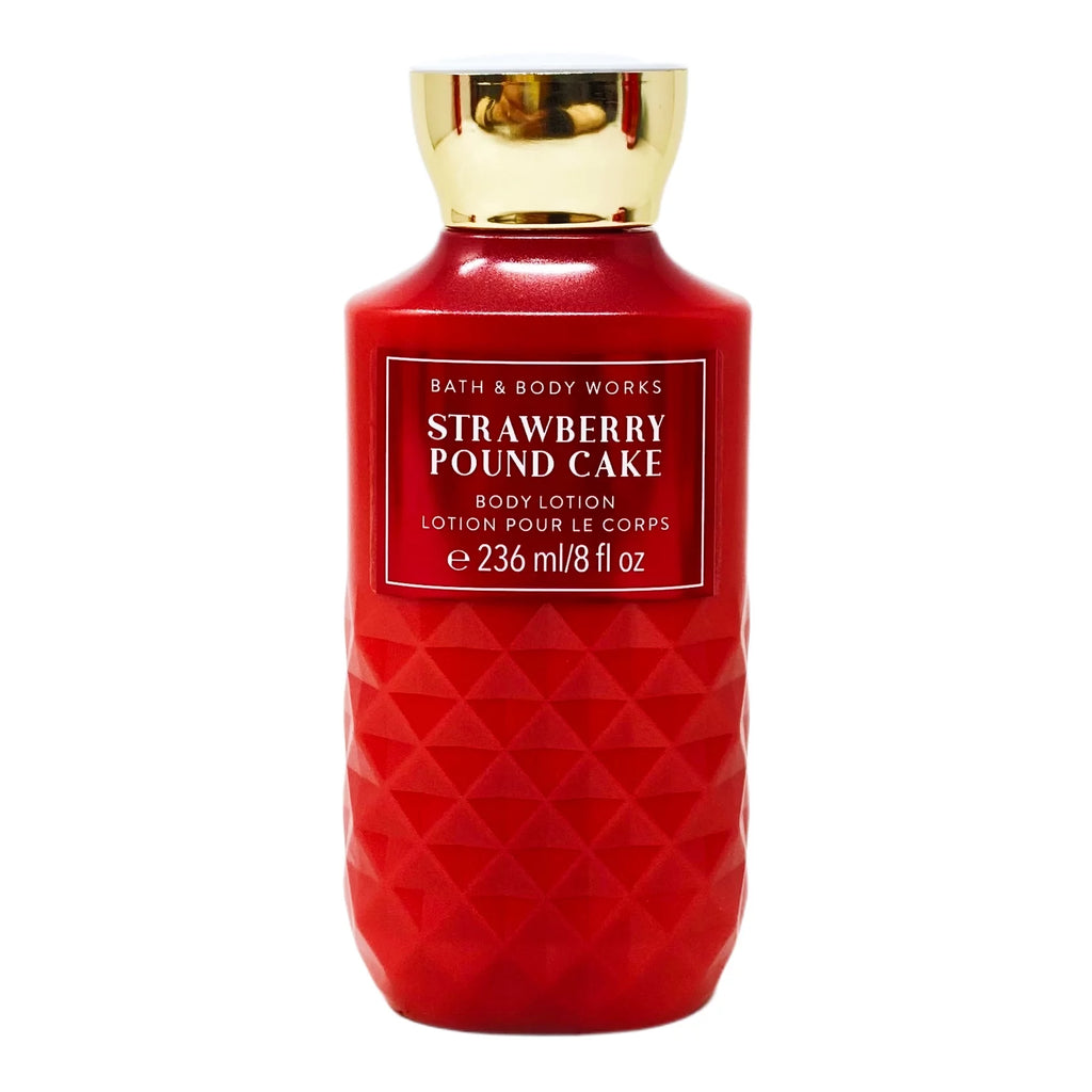 Strawberry Pound Cake 3 Piece Gift Set - Fragrance Mist - Shower Gel - Body Lotion - Full Size V188