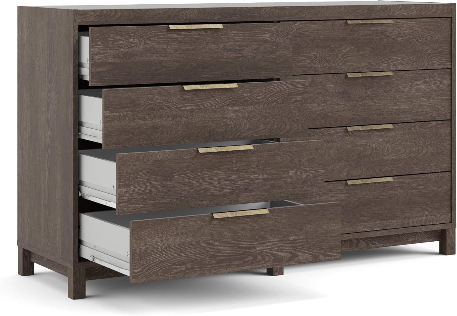 8 Drawer Double Dresser Dark Chocolate N98213