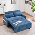 Grey Microfiber Convertible Sofa Bed Chair E758