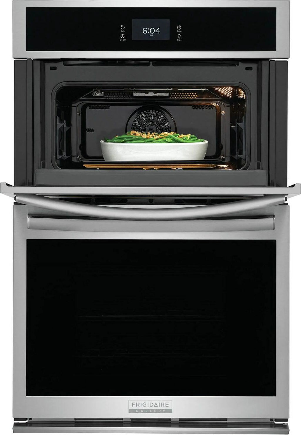 Black Stainless Steel Electric Oven and Microwave Combo B342939