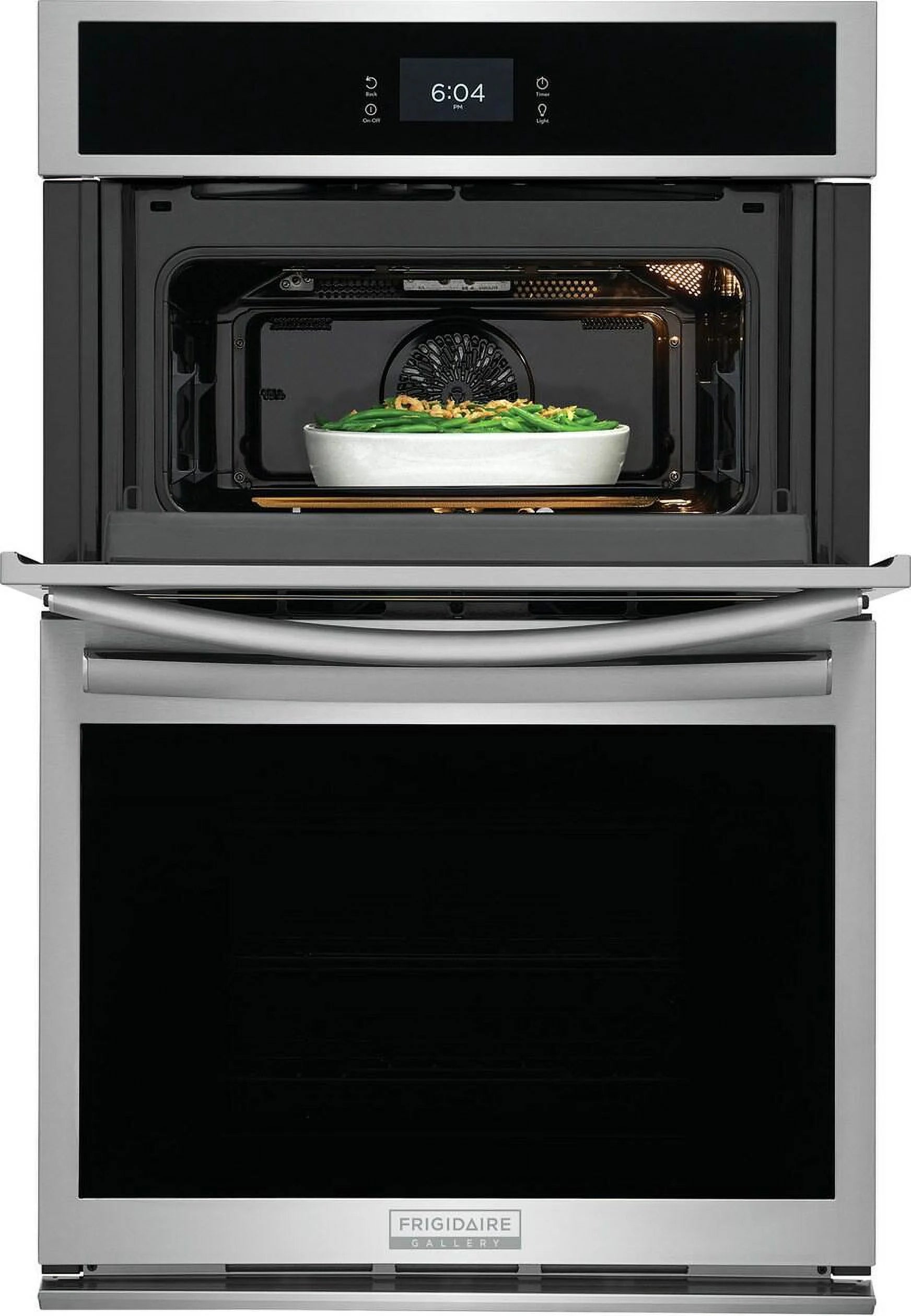 Black Stainless Steel Electric Oven and Microwave Combo B342939