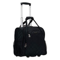 Black 15-Inch Upright Wheeled Carry-On Luggage H25968