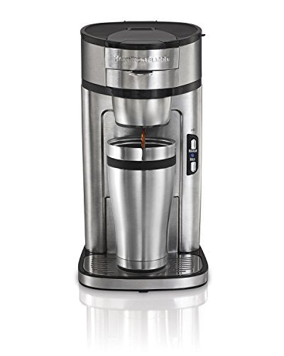 Single Serve Coffee Maker, Stainless Steel M83827