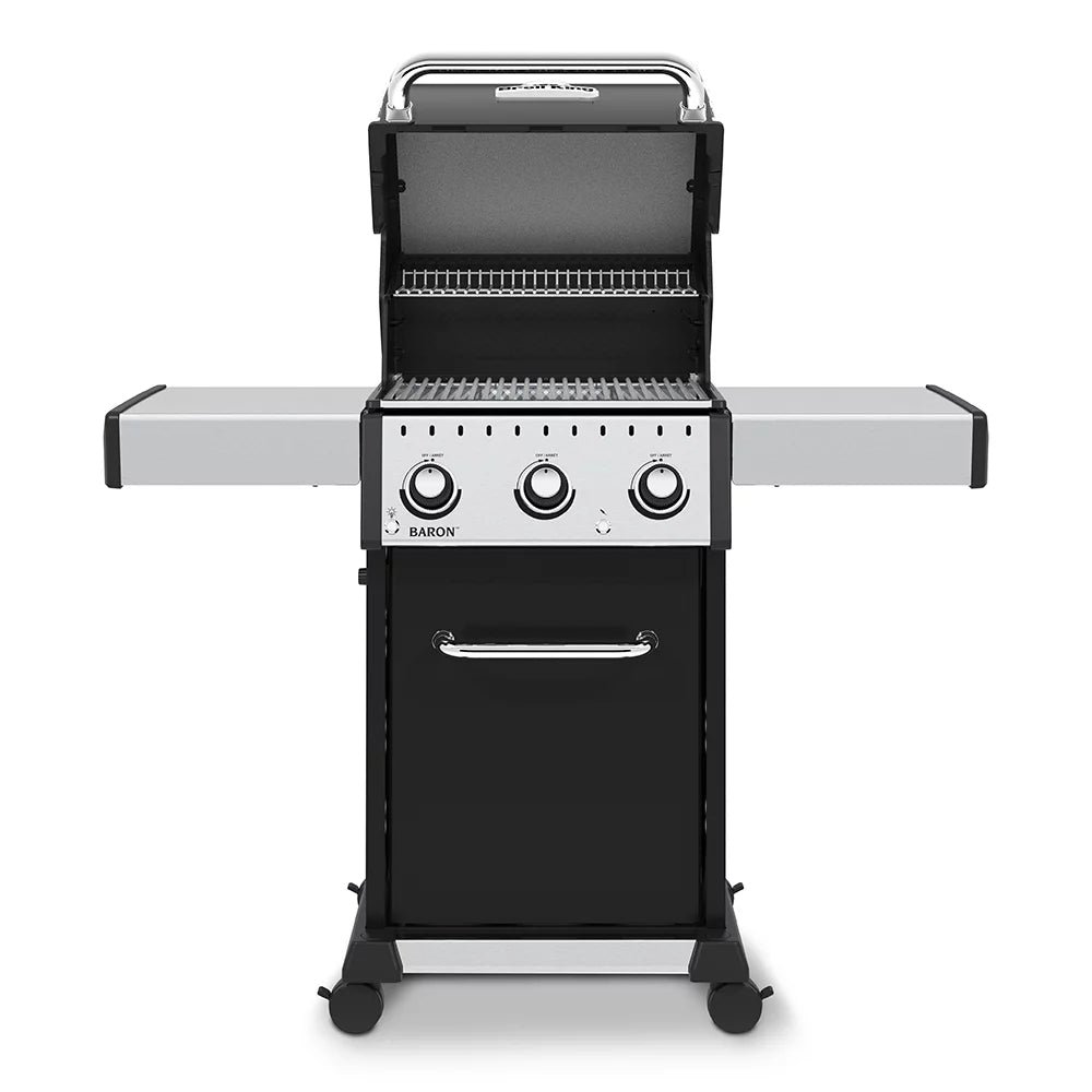 3-Burner Black Natural Gas Grill U65313