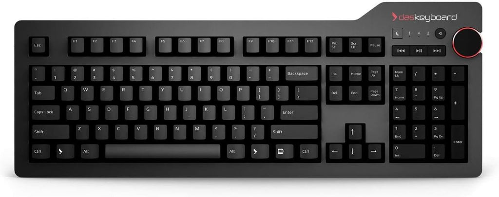Wired Mechanical Keyboard, Cherry MX Brown Switches, Aluminum Top (104 Keys, Black) K782283