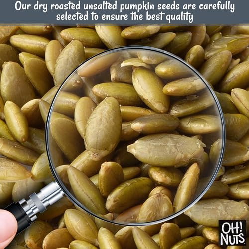 Dry Roasted Unsalted Pumpkin Seeds, 2-Pound Bulk Bag N500080