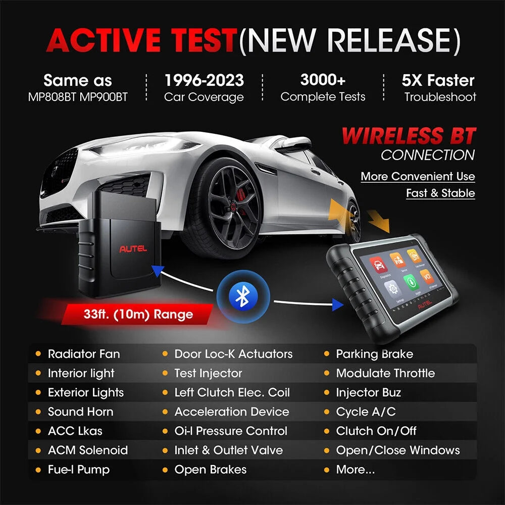 Bidirectional Car Diagnostic Scanner V612