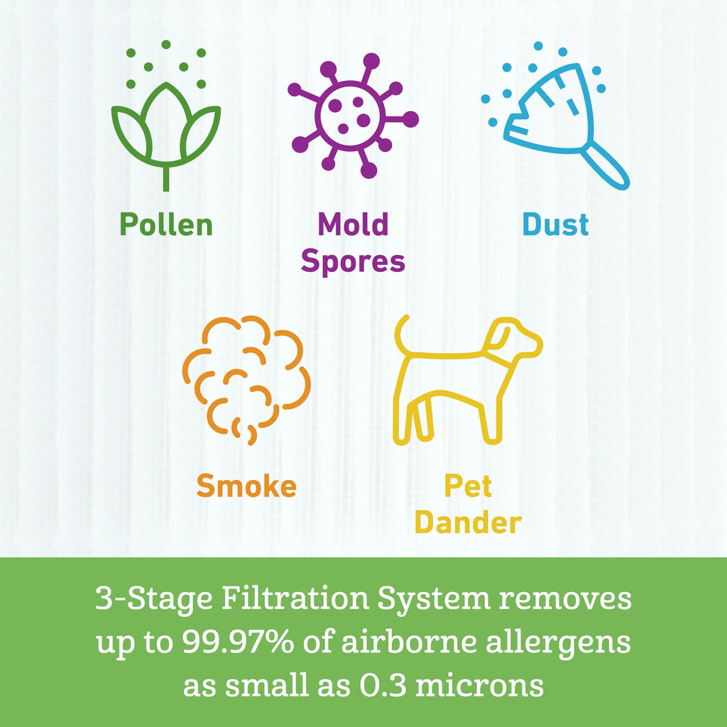 HEPA 360 Air Purifier with 3-in-1 filter F173973