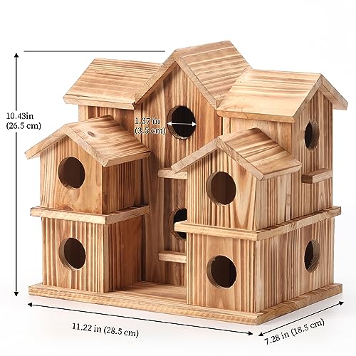10 Hole Large Bird House J8472
