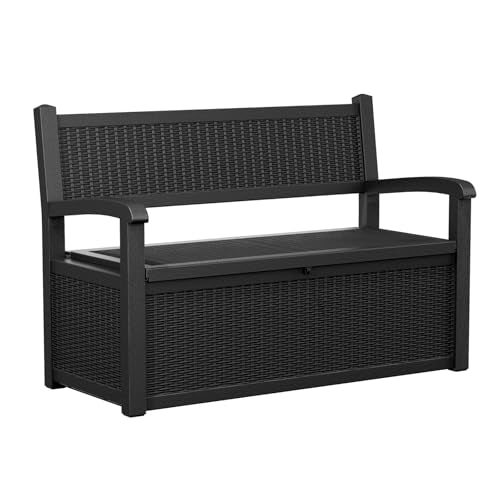 75 Gallon Lockable Storage Bench Deck Box R208348