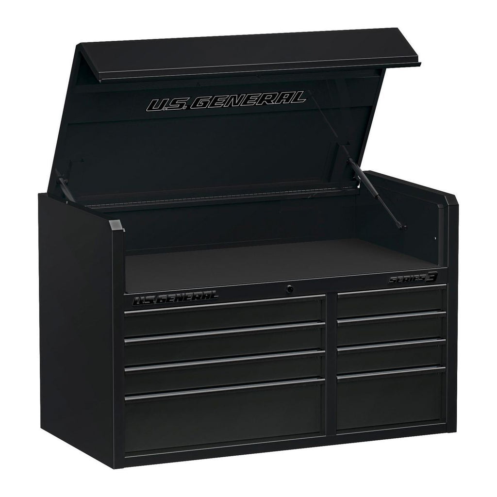 42 in. x 22 in. Black Top Chest U83672