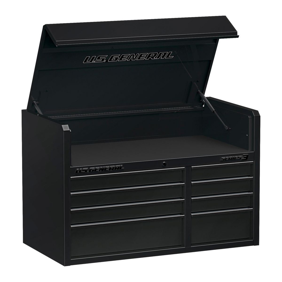 42 in. x 22 in. Black Top Chest U83672