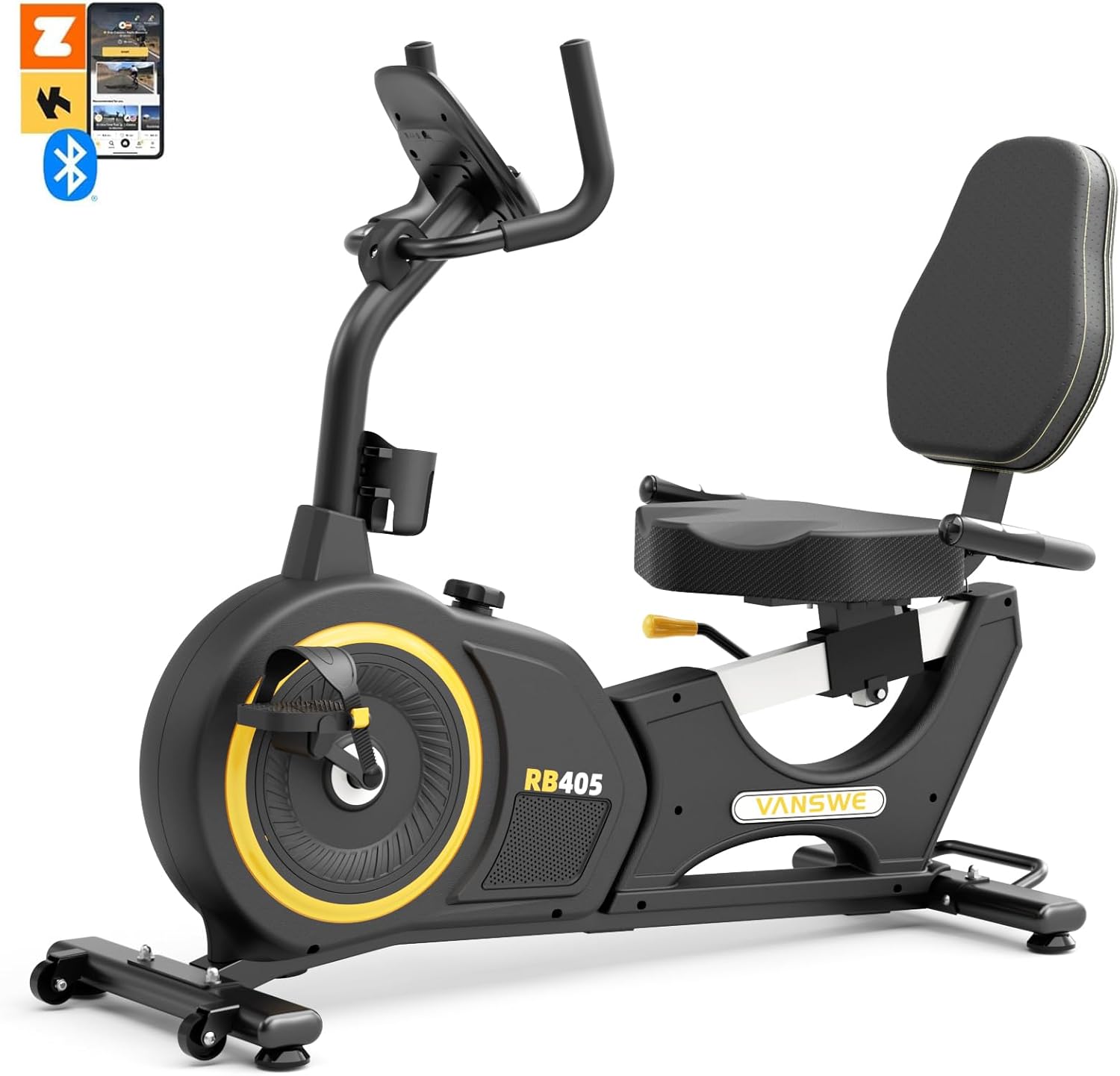 Recumbent Exercise Bike with LED Display I452810