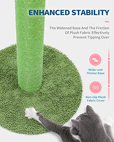 34" Tall Cat Scratching Post with Sisal Rope M85419