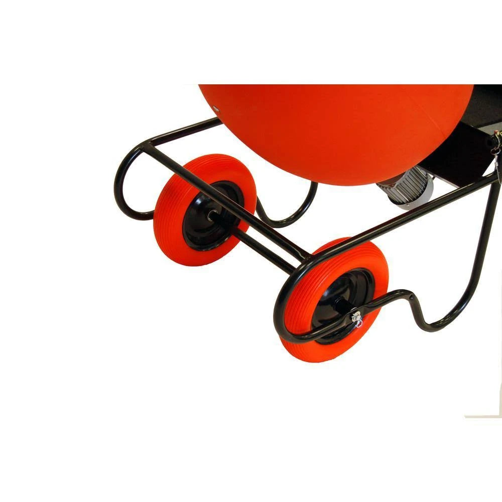 Wheelbarrow Mixer, 6 Cu ft, 115V, 3/4HP F7400