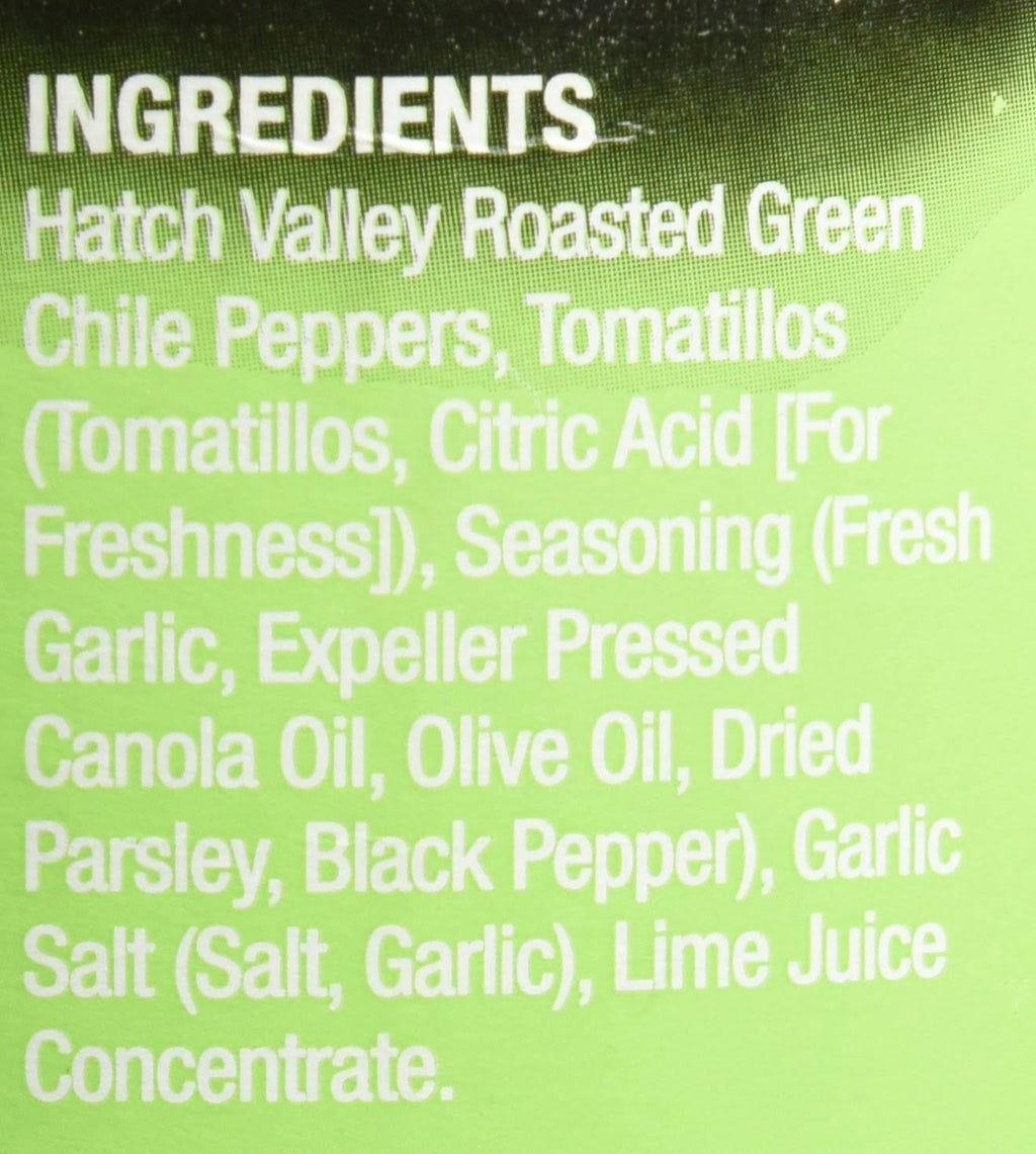 Southwestern Hatch Valley Green Chile Salsa 40 oz N176784