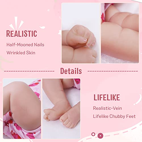 20 Inch Realistic Reborn Baby Doll with Gift Box H338