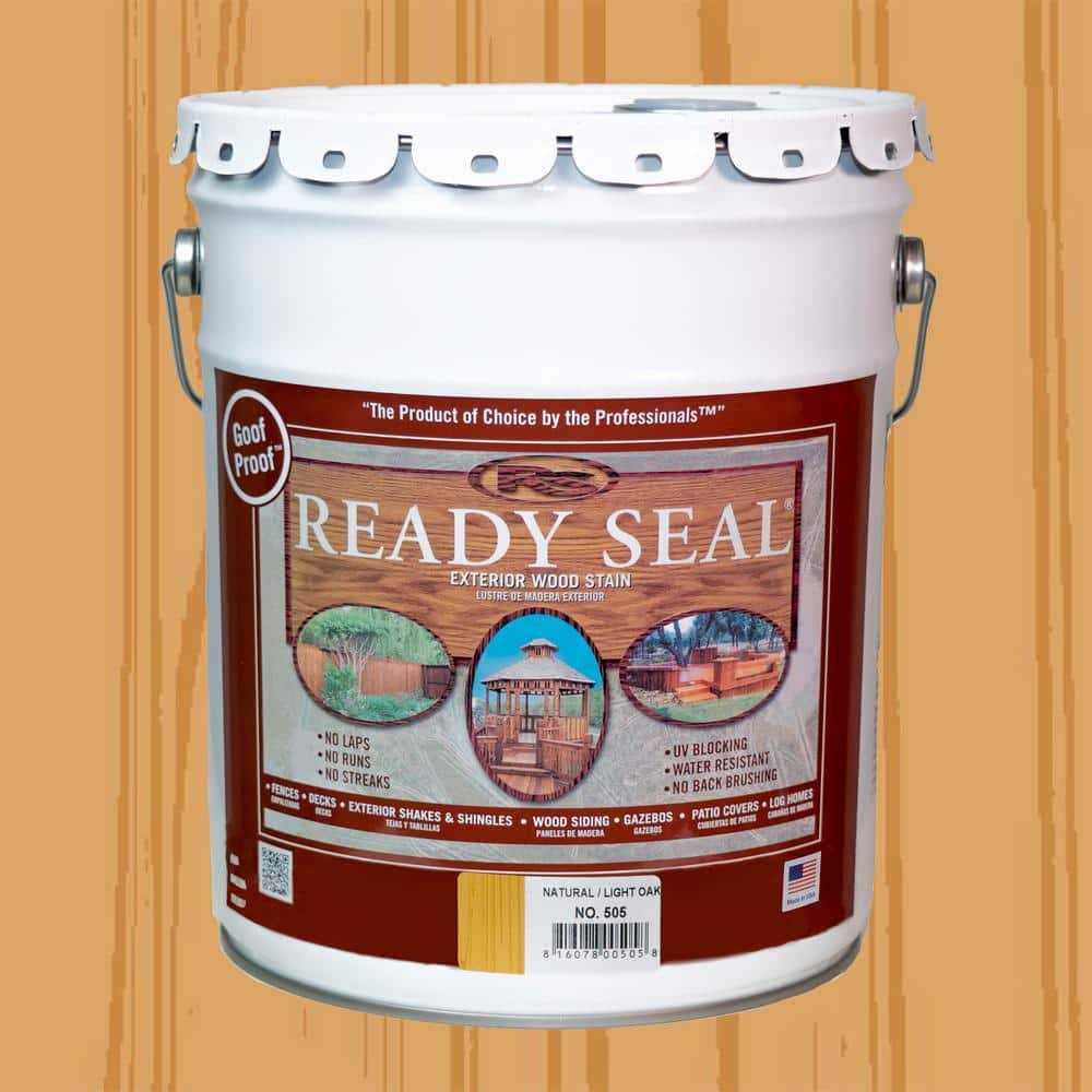 5 Exterior Wood Stain Sealer M88404