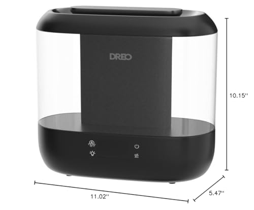 6L Top Fill Cool Mist Ultrasonic Humidifier H357523