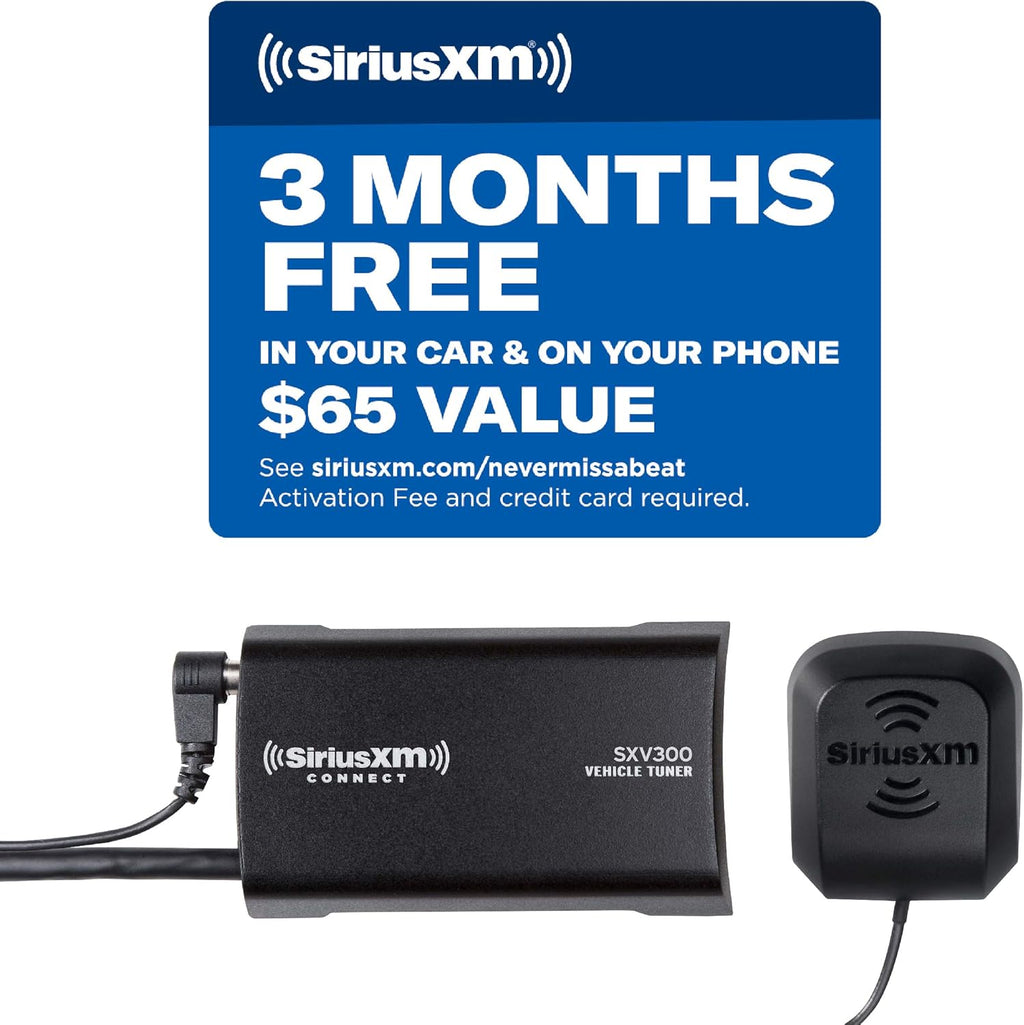 Black Satellite Radio Vehicle Tuner Pack of 2 A633