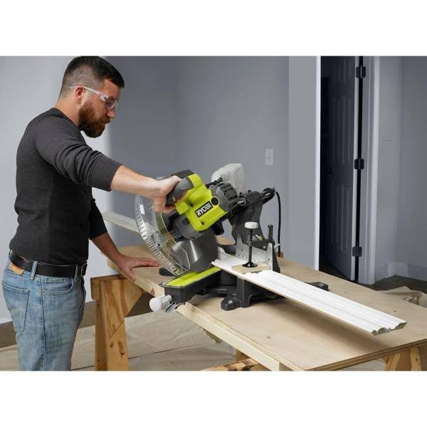 15 Amp 12 in. Sliding Miter Saw with Laser Z7269