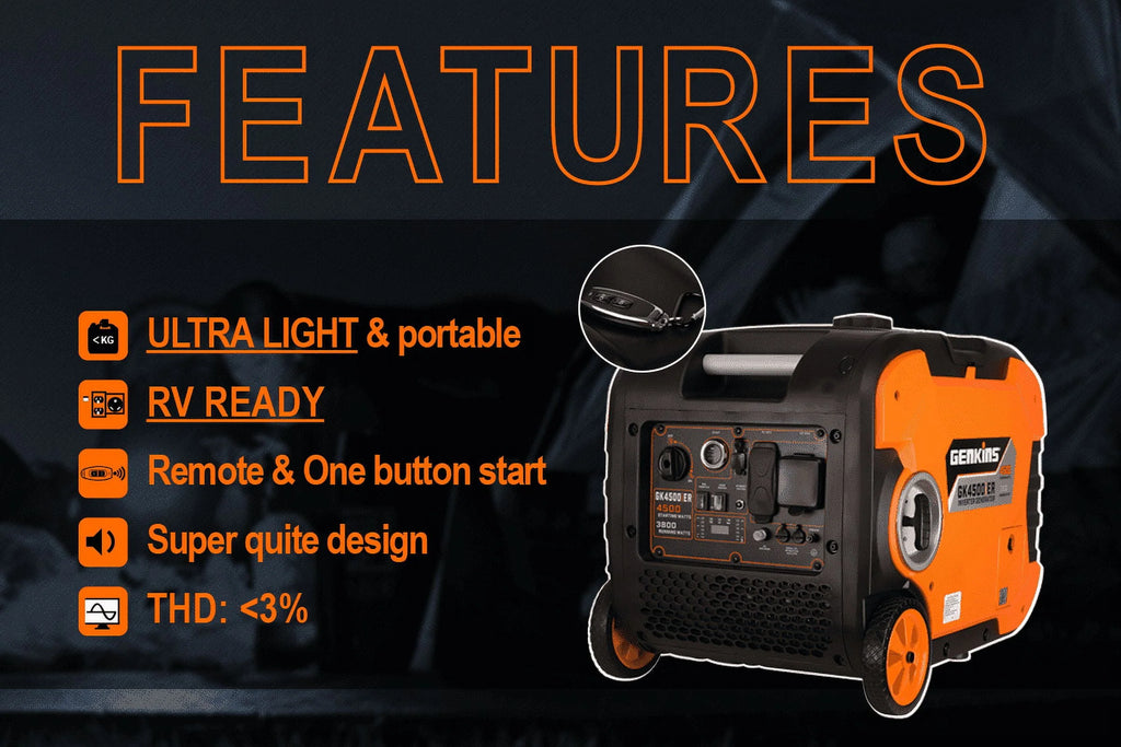 4500 Watt Portable Inverter Generator S39680