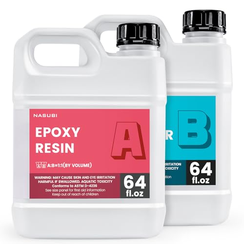 68OZ 2 Part Epoxy Resin Kit with Silicone Cups, Sticks, Pigment M635699