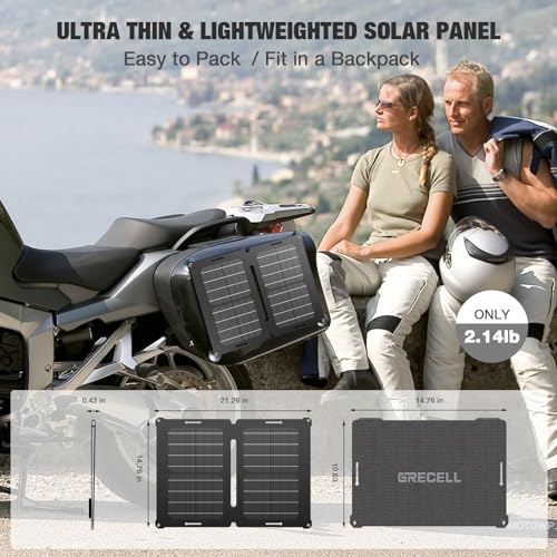100W Portable Foldable Solar Panel R421
