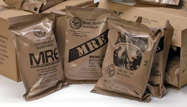 6 Packs Mixed Genuine U.S. Military MRE K479339