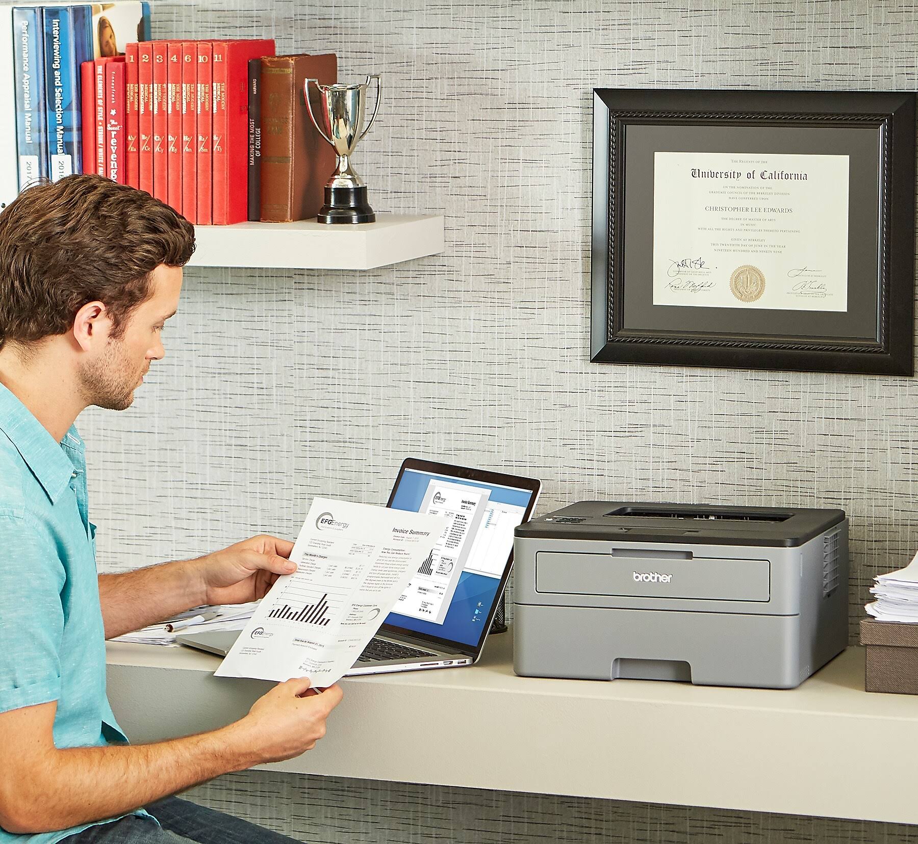 Refurbished Monochrome Laser Printer K6763