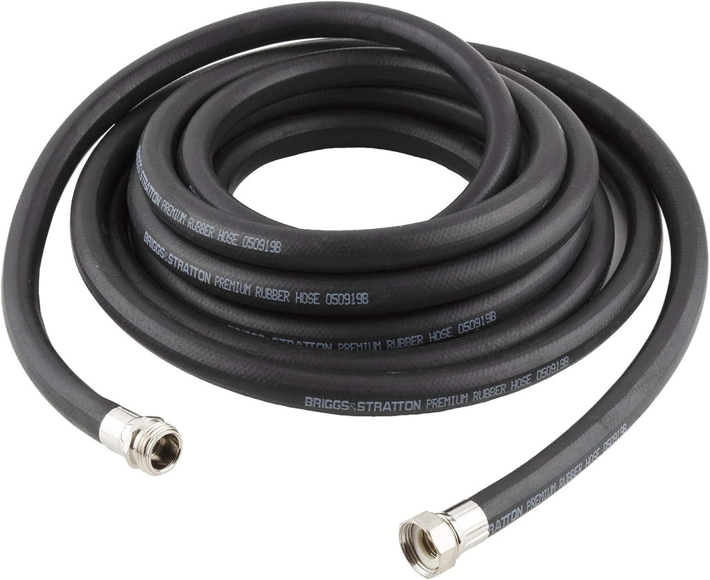 75-Foot Heavy-Duty Rubber Garden Hose Pack of 2 K91584