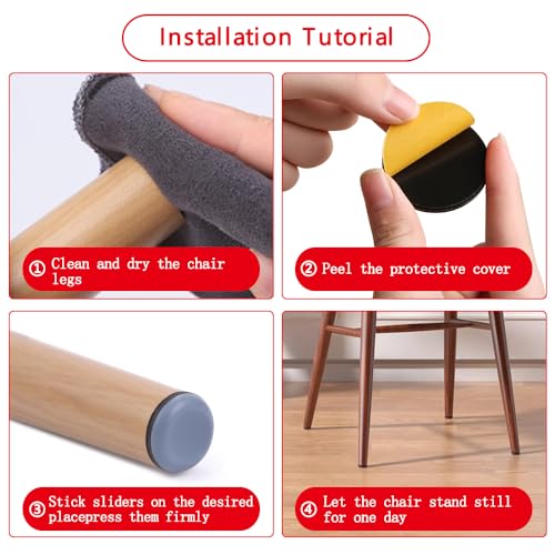 Self-Stick Teflon Furniture Sliders S210508