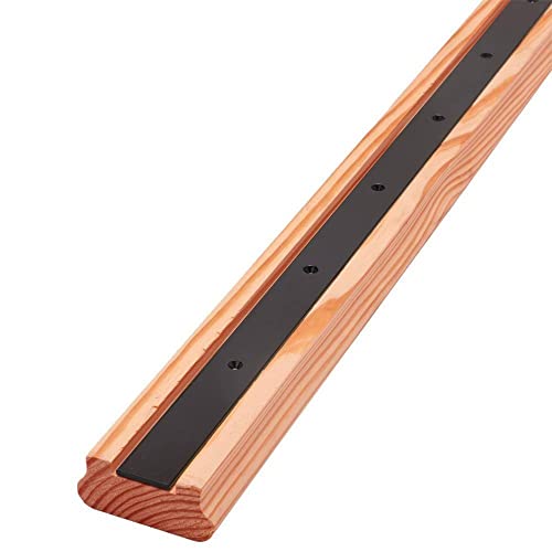 6 ft Redwood-Tone Southern Yellow Pine Stair Rail Kit with Aluminum Round Balusters M433