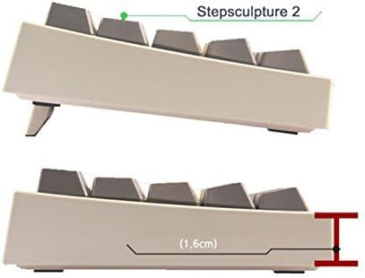 White Electrostatic Capacitive Keyboard Y541606