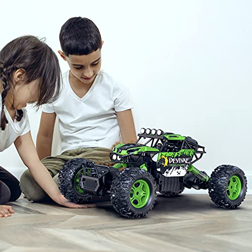 1:12 4WD Remote Control Monster Truck with Lifting Function (Blue) I434