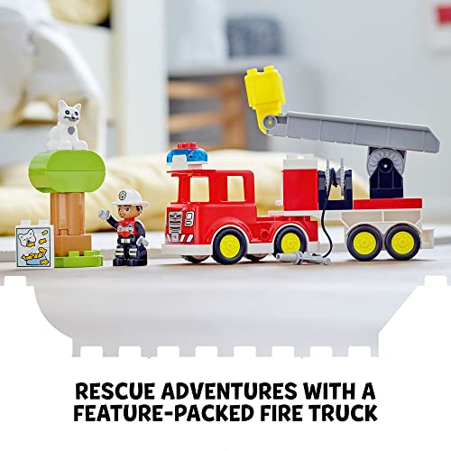 LEGO DUPLO Fire Truck Building Toy Set (21 Pieces) Z584