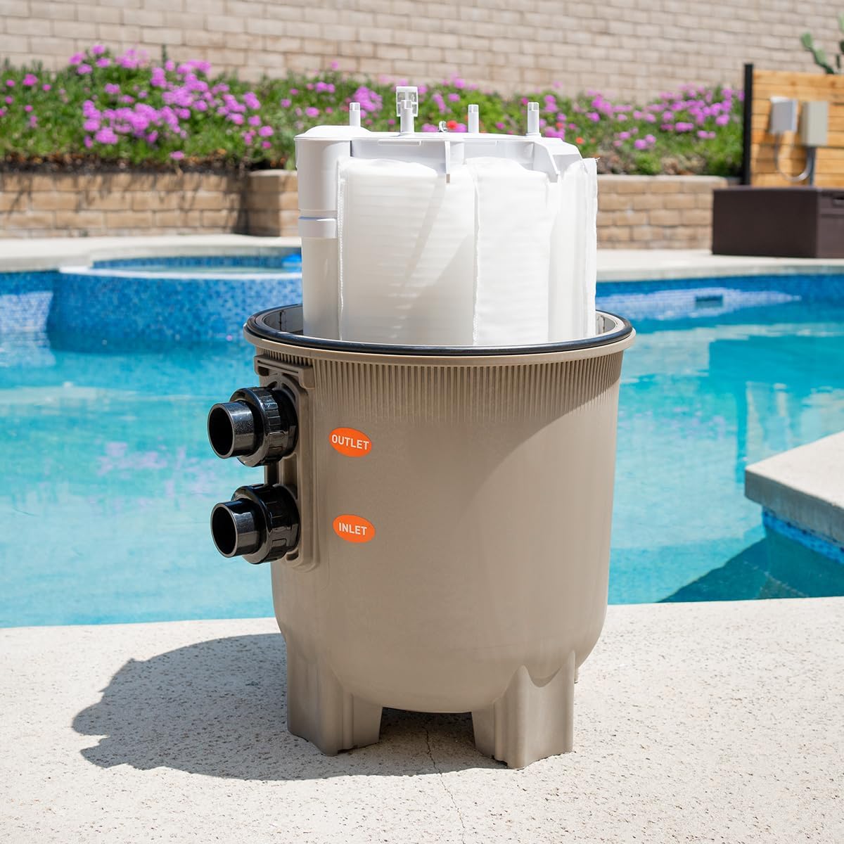 48 Sq. Ft. Diatomaceous Earth Pool Filter Z1740