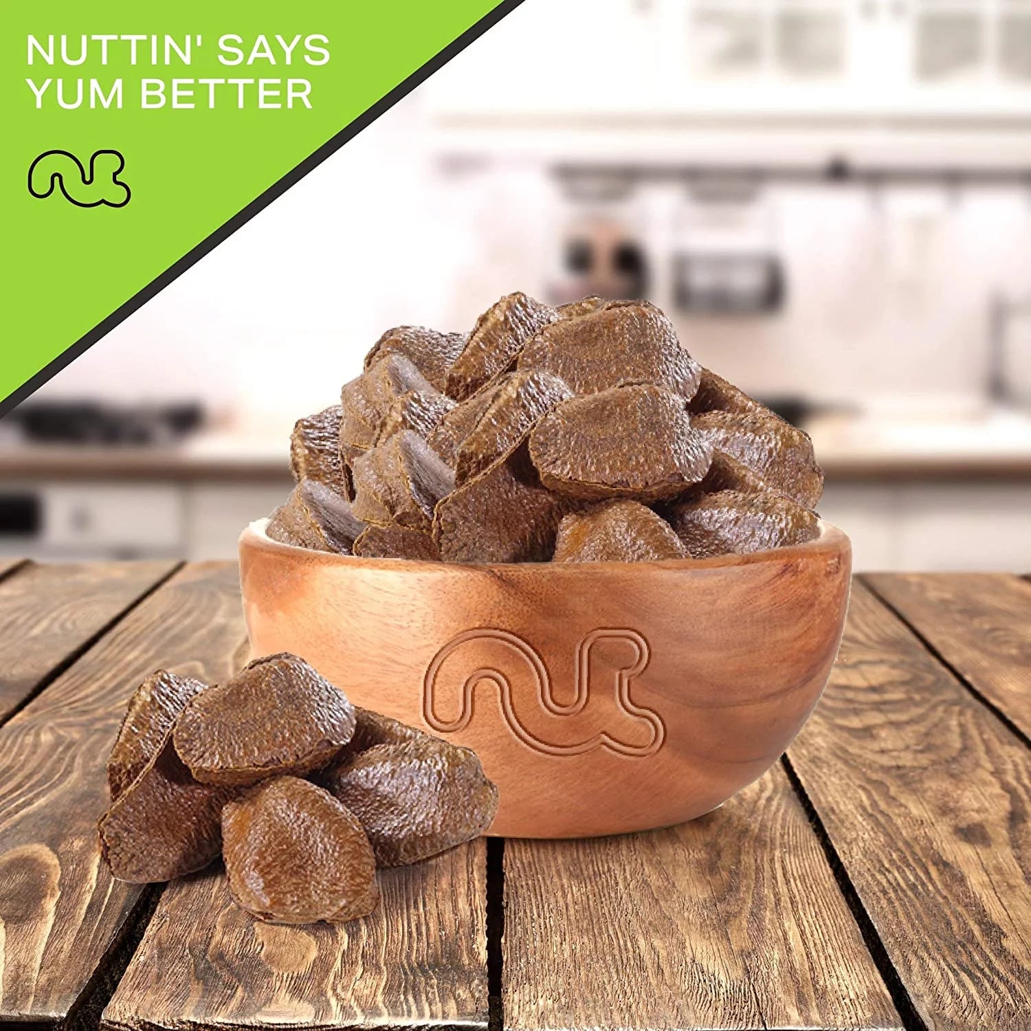 Raw In Shell Brazil Nuts (48oz - 3 lbs) B93778