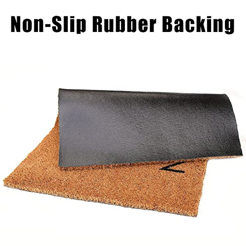 Turtle Coir Fiber Front Door Mat 16x24in R1520