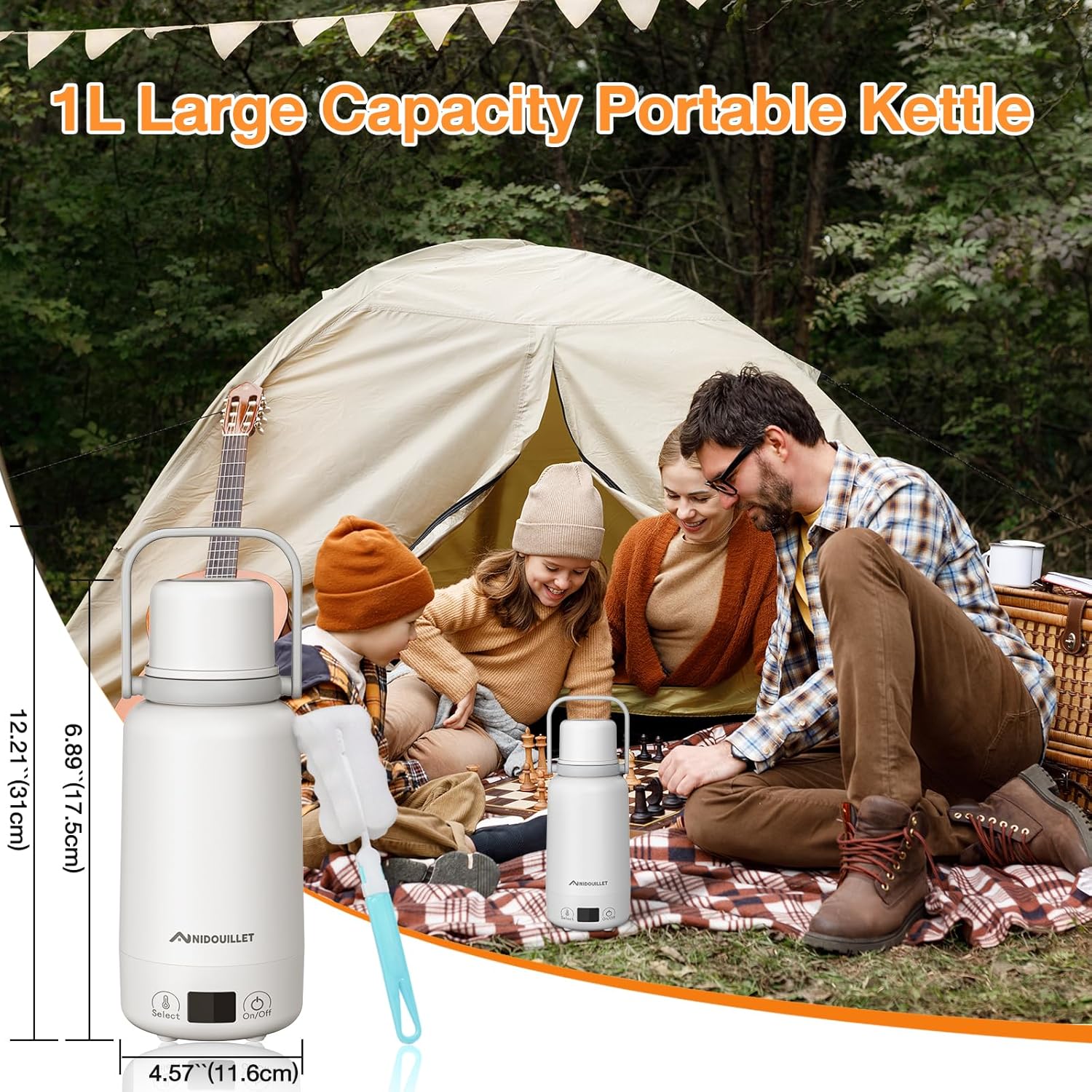 Travel Electric Kettle 1L T9817