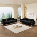 Khaki Velvet 3 Seat Sofa Y85793