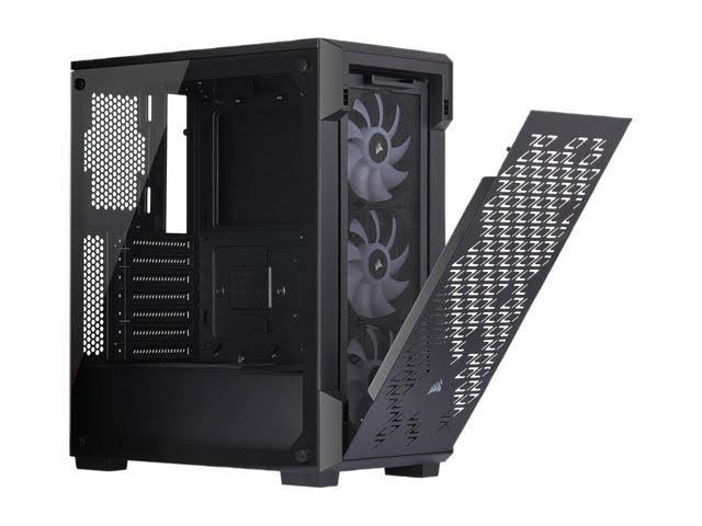 Black ATX Mid-Tower Smart Case E51888