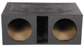 Dual 12" 2.25 cu. ft. Vented Subwoofer Sub Box Enclosure F70567