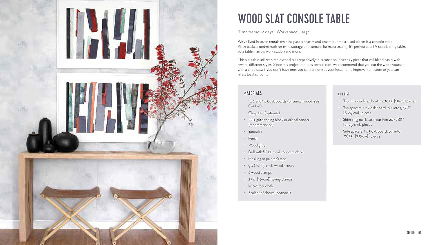 Easy DIY Projects to Add Designer Details to Your Apartment, Condo or Urban Home K247401