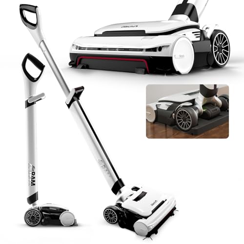 Cordless Vacuum Cleaner with Anti-Hair Wrap Brush Bar and Rechargeable 22v Li-ion Battery D389493