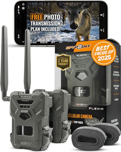 Twin Pack Cellular Trail Cameras with Night Vision F87548
