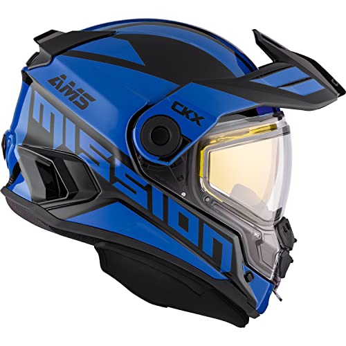 Blue Snow Helmet with Electric Shield O935072
