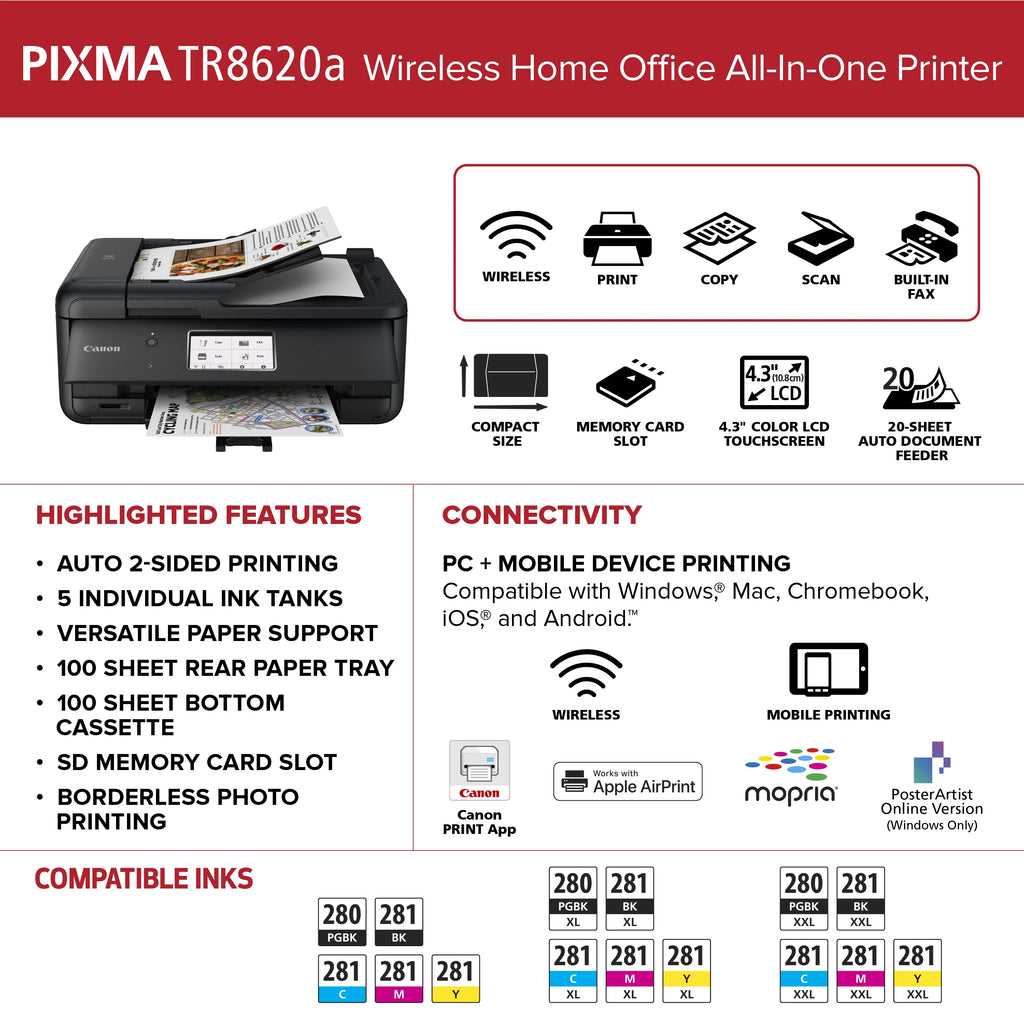 Wireless Inkjet All-In-One Printer P3707